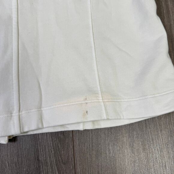 Madewell Waisted Cardigan Sweatshirt WMNS L Off White Button Up V-neck NU853 LS - Picture 11 of 14